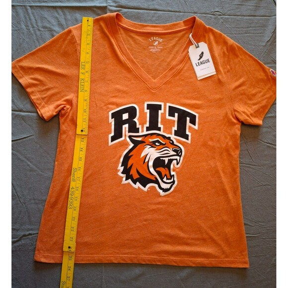 Rochester Institute of Technology Tigers Intramural Boyfriend V Tee, Size Large - Picture 3 of 5